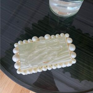 Cult Gaia Pearl Clutch